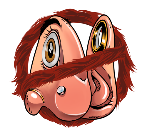 stylized no ai sticker